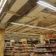 500pcs dual wing LED linear lights for YH supermarket lighting upgrade in China